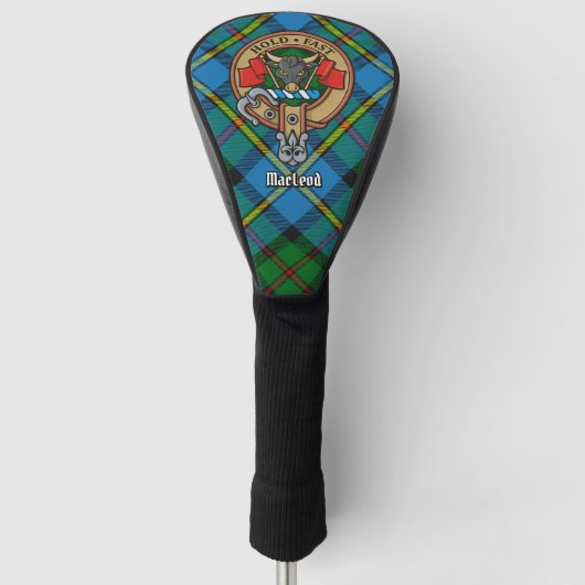 Clan MacLeod Crest Golfheadcover (Voorkant)
