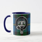 Clan MacLeod Crest & Hunting Tartan Mok (Links)