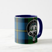 Clan MacLeod Crest & Hunting Tartan Mok (Voorkant rechts)
