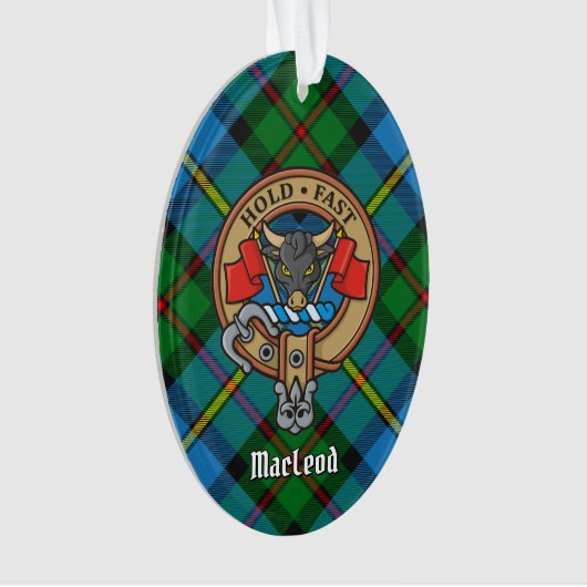 Clan MacLeod Crest Ornament (voorkant)