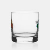 Clan MacLeod Crest over jagen op Tartan Whisky Glas (Links)