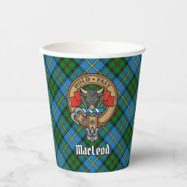 Clan MacLeod Crest Paper Cups Papieren Bekers