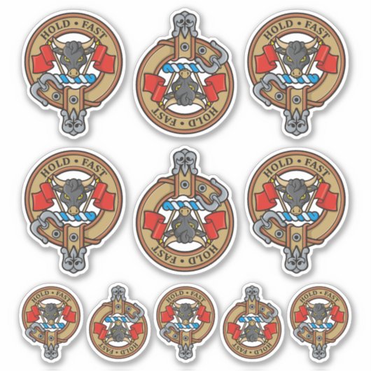 Clan MacLeod Crest Sticker (Voorkant)