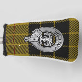 Clan MacLeod Crest & Tartan Golfheadcover (Voorkant)