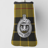 Clan MacLeod Crest & Tartan Golfheadcover (Draai 90)