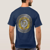 Clan MacLeod Crest & Tartan Knot T-Shirt (Achterkant)