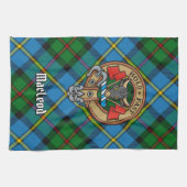 Clan MacLeod Crest Theedoek (Horizontaal)