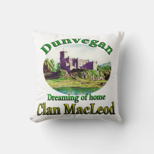Clan MacLeod droomt van Dunvegan Pillow Kussen