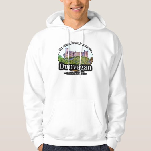 Clan MacLeod Dunvegan Castle Scotland Hoodie (Voorkant)