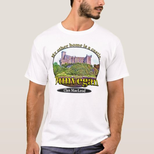 Clan MacLeod Dunvegan Castle Scotland T-shirt (Voorkant)