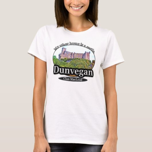 Clan MacLeod Dunvegan Castle Scotland T-shirt (Voorkant)
