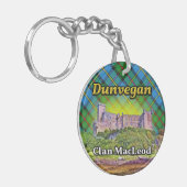 Clan MacLeod Dunvegan Castle Sleutelhanger (Voorkant Links)