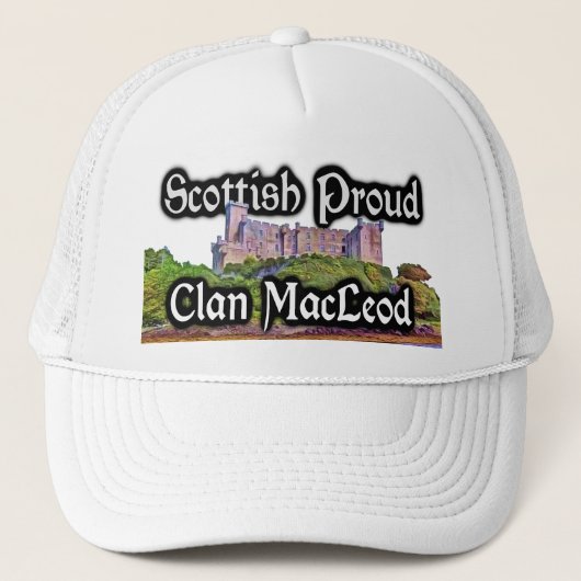Clan MacLeod Dunvegan Castle Trucker Pet (Voorkant)
