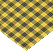 Clan MacLeod Geel en Zwart Schots Tartan Tafelkleed (Gekanteld)