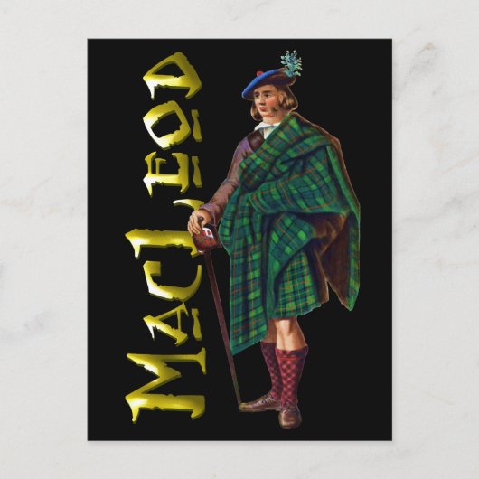 Clan MacLeod Highland Dream Briefkaart (Voorkant)