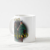 Clan MacLeod houdt snel vast. Oude Schotse Mok (Voorkant links)