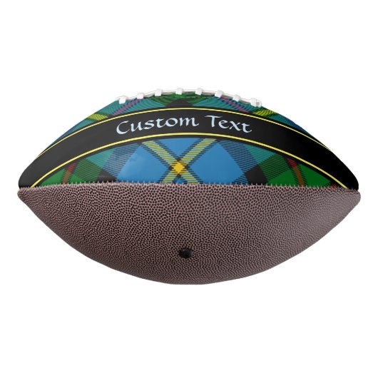 Clan MacLeod Hunting Tartan American Football (Gedraaid 270)