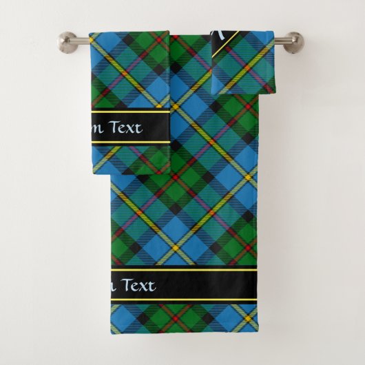 Clan MacLeod Hunting Tartan Bad Handdoek (Insitu)