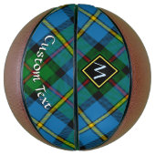 Clan MacLeod Hunting Tartan Basketbal (Verticaal)