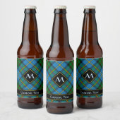Clan MacLeod Hunting Tartan Bier Etiket (Flessen)