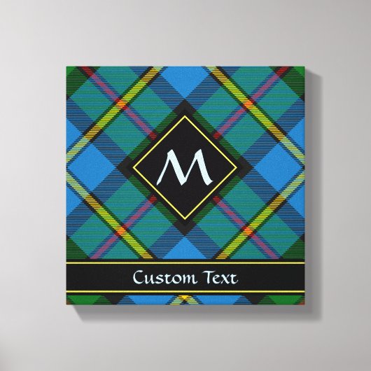Clan MacLeod Hunting Tartan Canvas Afdruk (Voorkant)