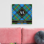 Clan MacLeod Hunting Tartan Canvas Afdruk (Insitu (Woonkamer))