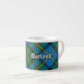 Clan MacLeod Hunting Tartan Espresso Kop (Voorkant rechts)
