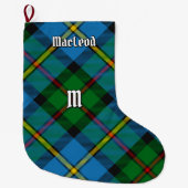 Clan MacLeod Hunting Tartan Grote Kerstsok (Voorkant)