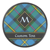 Clan MacLeod Hunting Tartan Hockey Puck (Voorkant)