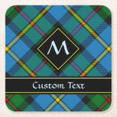 Clan MacLeod Hunting Tartan Kartonnen Onderzetters (Voorkant)