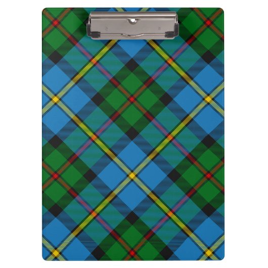Clan MacLeod Hunting Tartan Klembord (Voorkant)