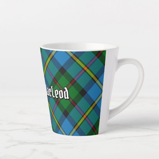 Clan MacLeod Hunting Tartan Latte Mok (Rechts)