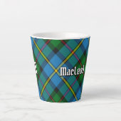 Clan MacLeod Hunting Tartan Latte Mok (Voorkant)