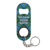 Clan MacLeod Hunting Tartan Mini Flessenopener (Achterkant)