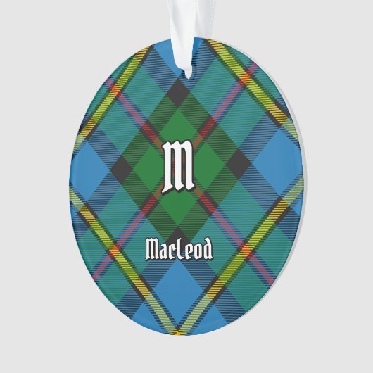 Clan MacLeod Hunting Tartan Ornament (voorkant)