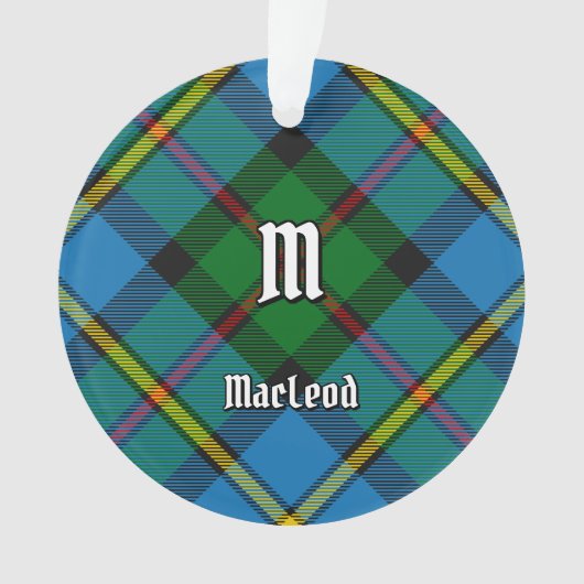 Clan MacLeod Hunting Tartan Ornament (voorkant)