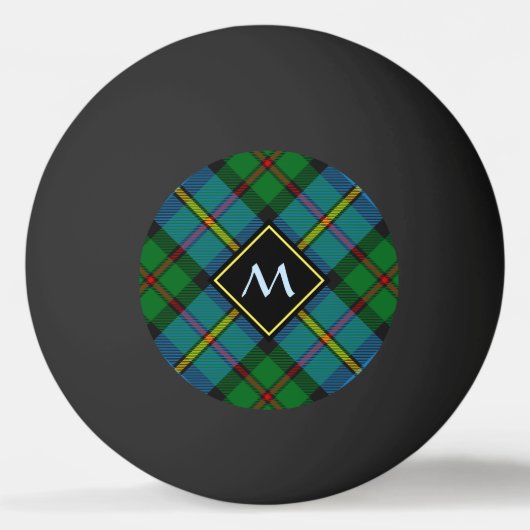 Clan MacLeod Hunting Tartan Pingpongbal (Voorkant)