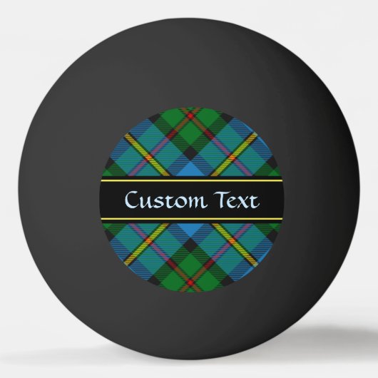 Clan MacLeod Hunting Tartan Pingpongbal (Achterkant)