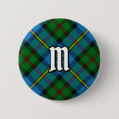 Clan MacLeod Hunting Tartan Ronde Button 5,7 Cm (Voorkant)