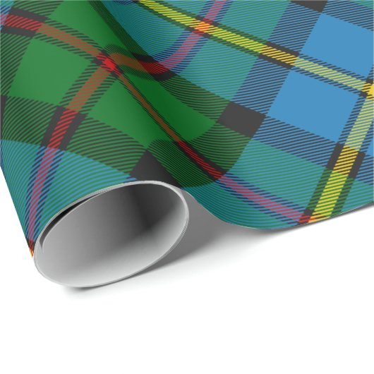Clan MacLeod Hunting Tartan Rotated Wrapping Paper Cadeaupapier (Rol Hoek)