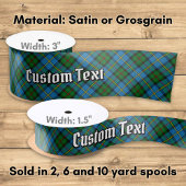 Clan MacLeod Hunting Tartan Satijnen Lint