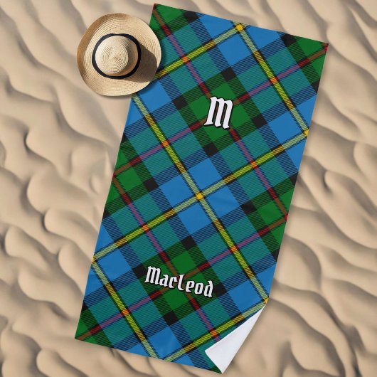 Clan MacLeod Hunting Tartan Strandlaken