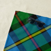 Clan MacLeod Hunting Tartan Strandlaken (In situ)