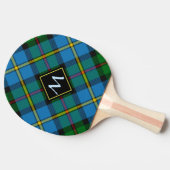 Clan MacLeod Hunting Tartan Tafeltennisbatje (Zijkant)