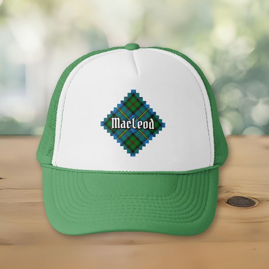 Clan MacLeod Hunting Tartan Trucker Pet