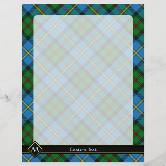 Clan MacLeod Jacht Tartan Flyer (Voorkant)