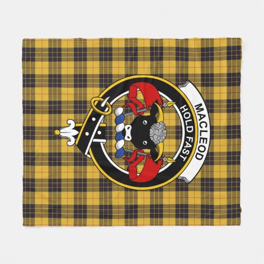 Clan MacLeod Lewis Ancient Tartan Pset Fleece Deken (Voorkant (Horizontaal))