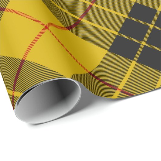 Clan Macleod Lewis Tartan Rotated Wrapping Pape Cadeaupapier (Rol Hoek)