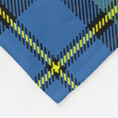 Clan MacLeod Lewis van Harris Ancient Tartan Pset Fleece Deken (Hoek)