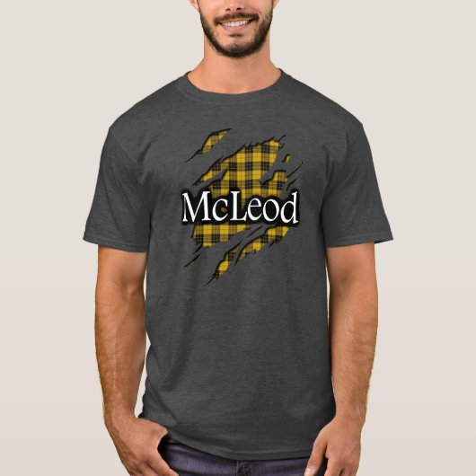 Clan MacLeod McLeod Tartan Spirit Shirt (Voorkant)